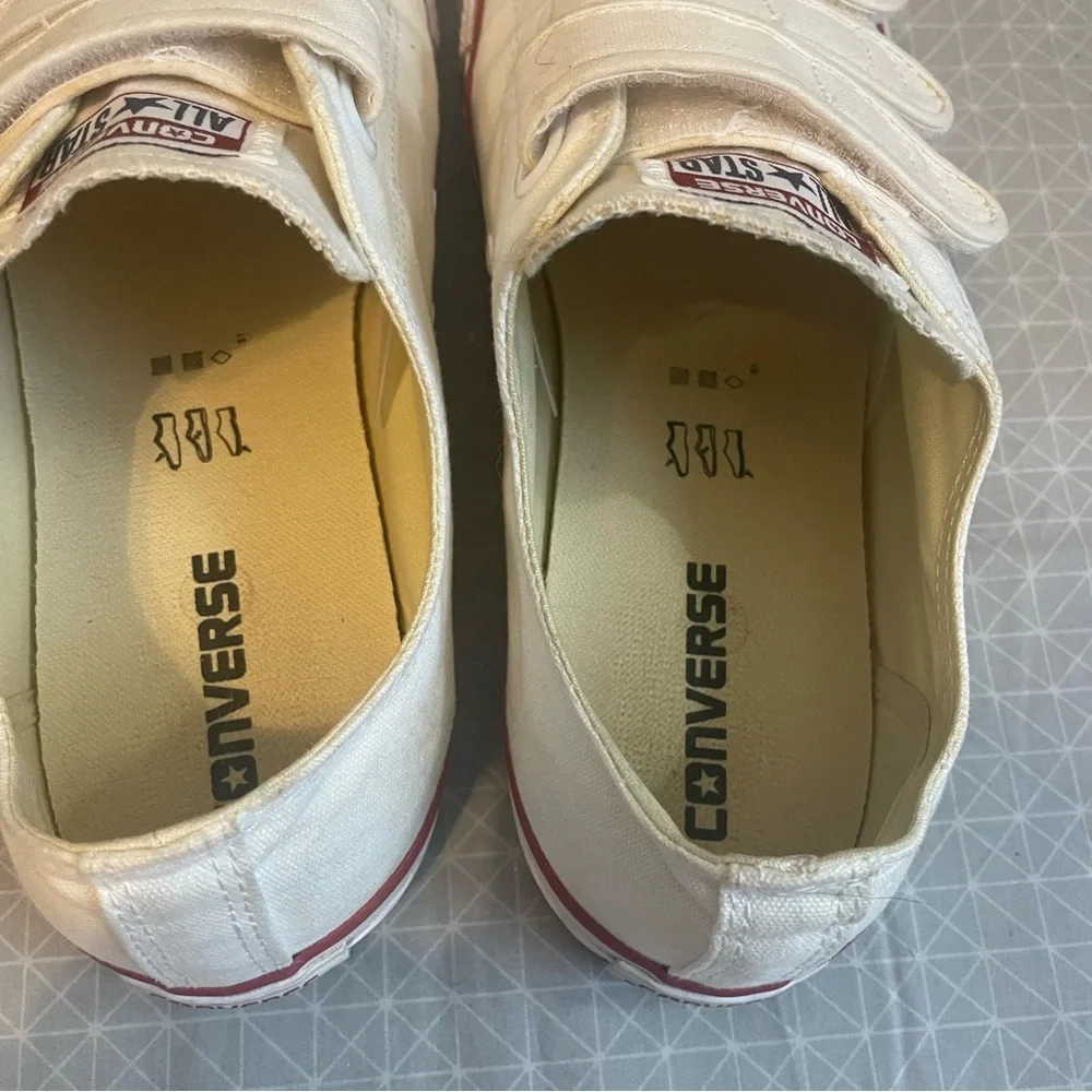 Converse Chuck Taylor All Star V3 Low White Velcro 9.5/11.5 - Picture 5 of 7